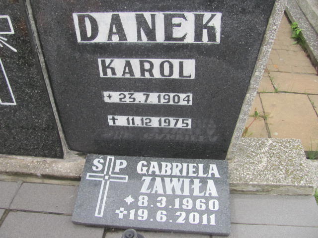 Gabriela Zawiła Katowice  Bogucice Bonifratrów - Grobonet - Wyszukiwarka osób pochowanych