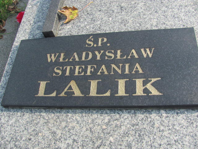 Władysław Lalik Katowice  Bogucice Bonifratrów - Grobonet - Wyszukiwarka osób pochowanych