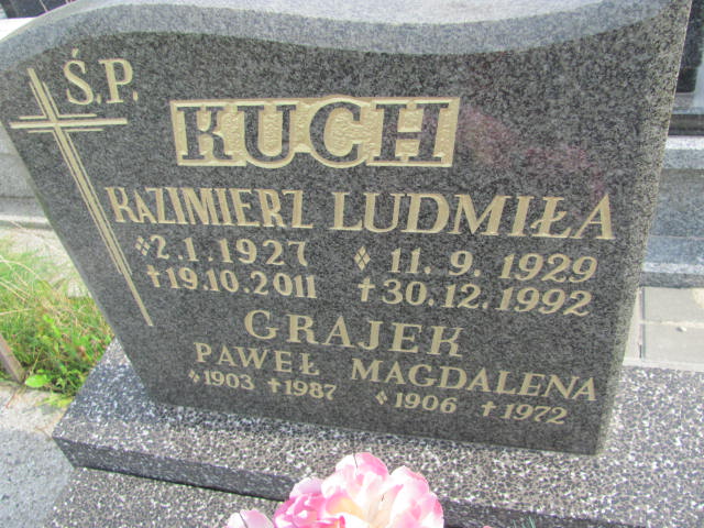 Paweł Kuch 1902 Katowice  Bogucice Bonifratrów - Grobonet - Wyszukiwarka osób pochowanych
